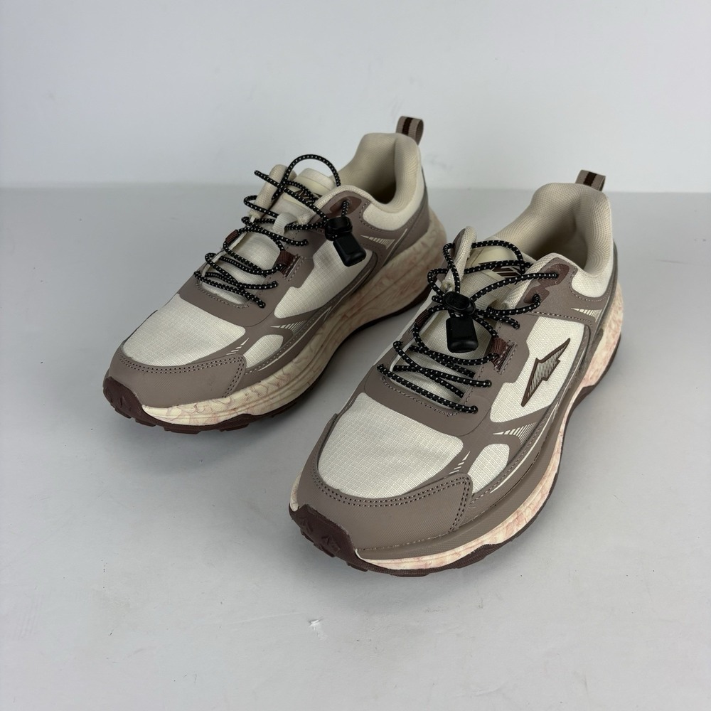 Avia Hiker Sneakers Women 7.5 Grey AV Hiker Trail Running Shoes Toggle Laces NEW
